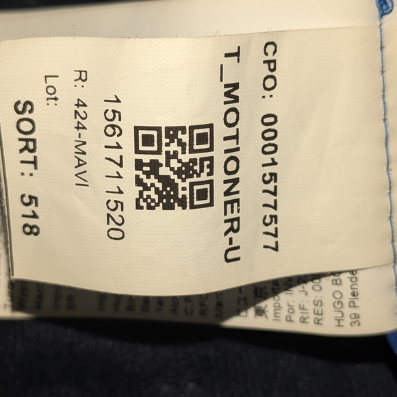 Boss Vibrant Blue Performance Chinos Size 34x30 - Picture 10 of 10